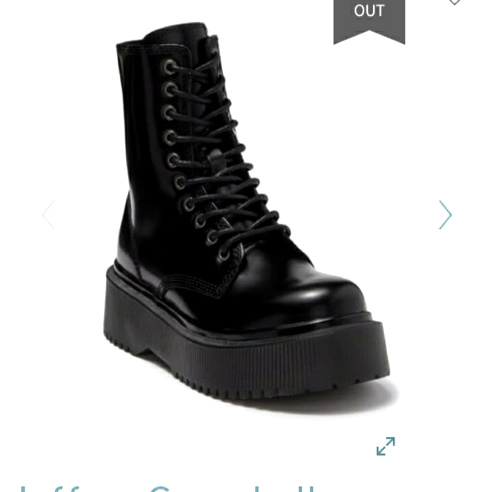 Jeffrey Campbell Leather Platform Boot